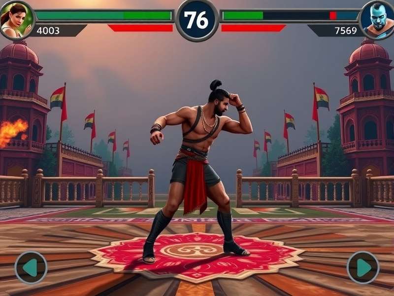 Jai Hind Combat character selection screen