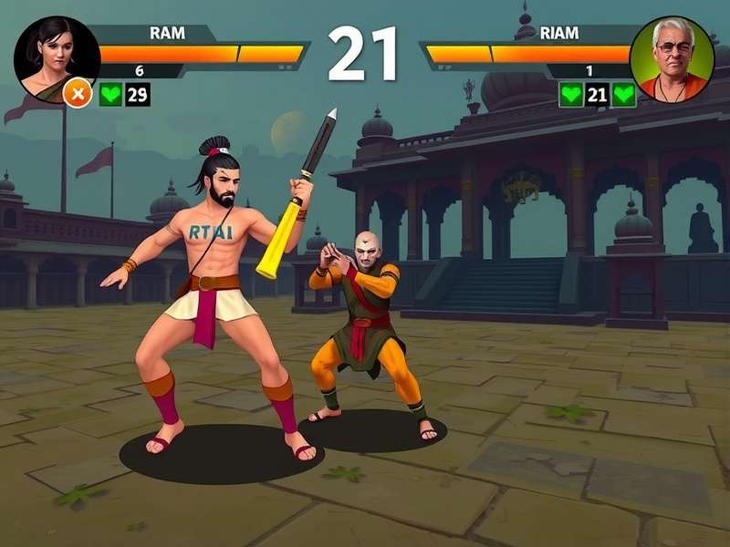 Jai Hind Combat gameplay screenshot showing character in action